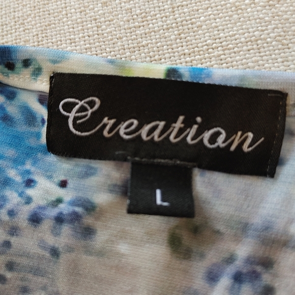 CREATION Brand Womens Top Size Large - Picture 4 of 13